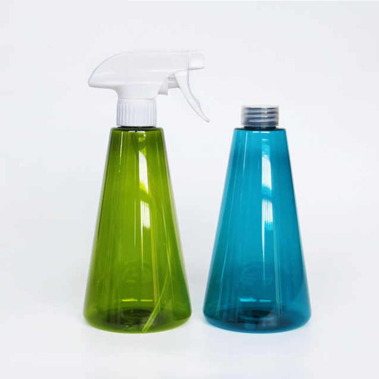 Custom label empty 500ml  plastic spray bottles bulk from china supplier