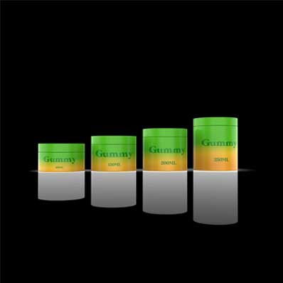 Supplier direct matte frosted plastic cosmetic containers with lids for eye shadow nails powder