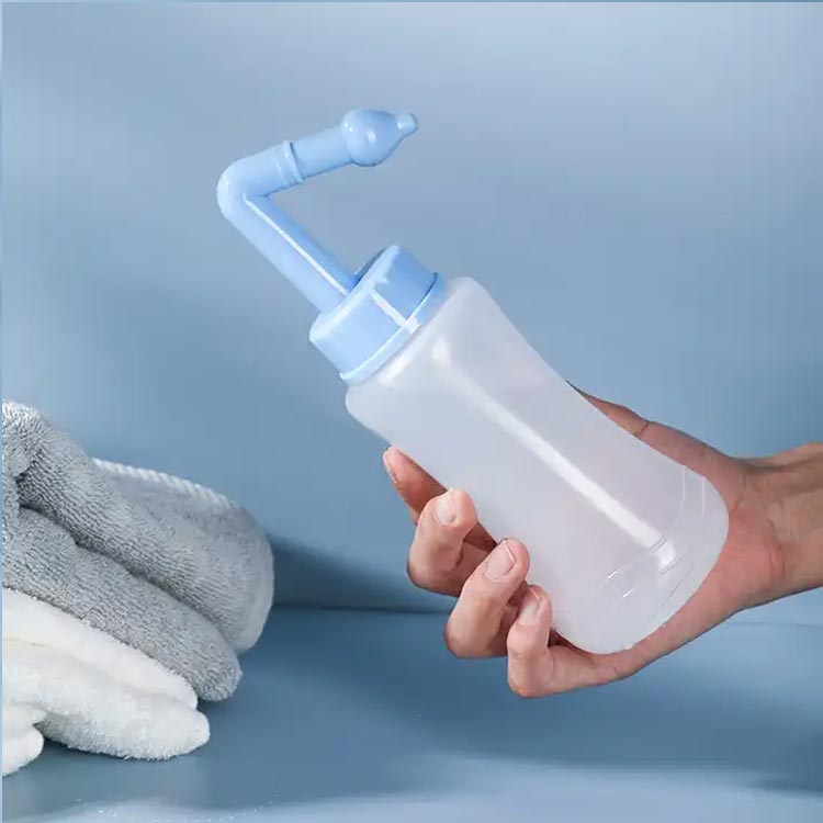Refillable empty 300ml HDPE plastic nasal squeeze bottle from China manufacturer