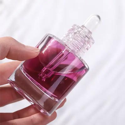 Best clear 40ml glass aromatherapy bottle with dropper for essential oil bulk