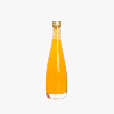 Wholesale 500ml  glass orange juice bottles with aluminum caps