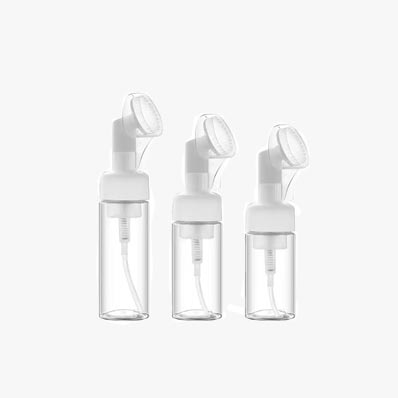 Travel size custom label 150ml foam mousse bottle with pump for DIY facial cleaner
