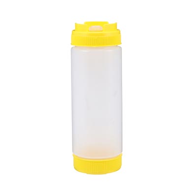 Wholesale squeezable 8oz plastic bbq sauce bottle with adjustable cap