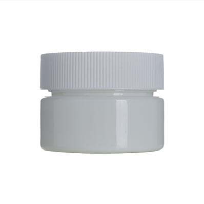 Childproof 80ml plastic cannabis storage jar with lid for medicine packaging