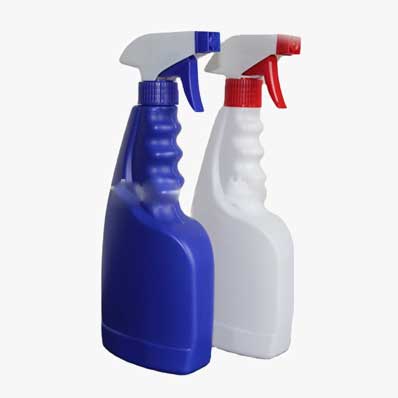 16oz small plastic detergent bottles with trigger spray for kitchen cleaning
