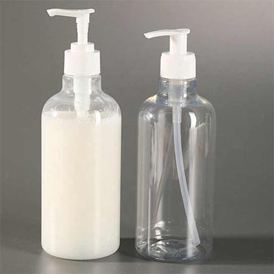 Wholesale clear 500ml plastic lotion pump dispenser for bathroom