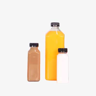 Custom logo large 1000ml plstic pcr juice bottle with tamper evident cap bulk