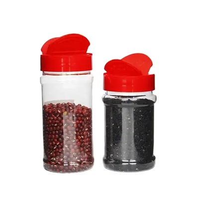 BPA free round 2oz plastic spice shaker bottles with lids wholesale