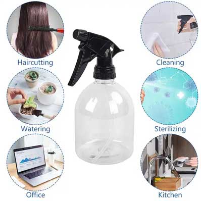 Supplier direct 120ml small plastic water spray bottle for plants/hair