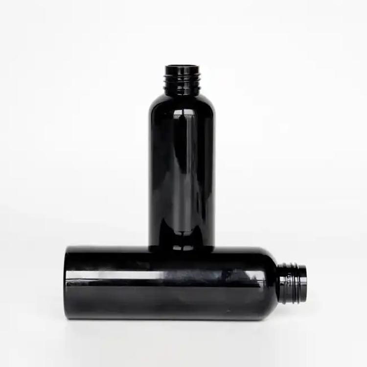 Ultra fine refill 200ml black cosmo plastic face mist spray bottles with adjustable nozzle