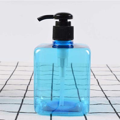 Best price clear PET 250ML square plastic lotion bottles