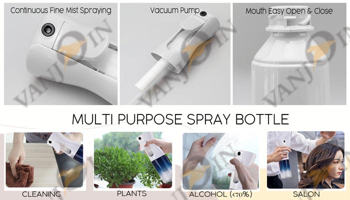 Why choose Continuous Mist Spray Bottles?