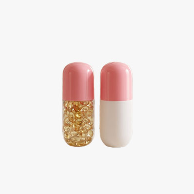 Mini Pill Case Powder Bottle Container Clear Container Storage Jars Empty Medicine Pill Fake Capsule Transparent Sealed Jar Solid Capsule Bottle