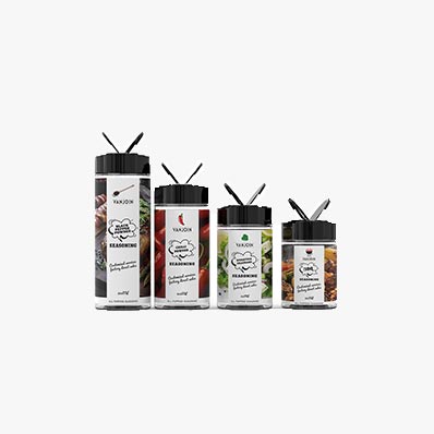 Plastic Spice Jars with Black Cap, square Plastic Spice Bottles Empty Seasoning Containers for Storing Spice, Herbs and Powders Plastic Spice Jars with Black Cap, square Plastic Spice Bottles Empty Seasoning Containers for Storing Spice, Herbs and Powders