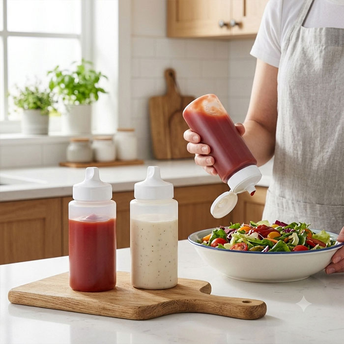 Condiment Squeeze Bottle for Sauces Wide Mouth, Plastic Squeeze Bottles for Condiments, Paint, Ketchup, Mustard, Oil, Resin, Baking, Cake Decorating, Cleaning, BPA Free-Food Grade Condiment Squeeze Bottle for Sauces Wide Mouth, Plastic Squeeze Bottles for Condiments, Paint, Ketchup, Mustard, Oil, Resin, Baking, Cake Decorating, Cleaning, BPA Free-Food Grade