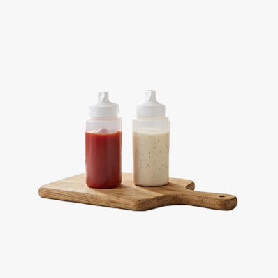 Condiment Squeeze Bottle for Sauces Wide Mouth, Plastic Squeeze Bottles for Condiments, Paint, Ketchup, Mustard, Oil, Resin, Baking, Cake Decorating, Cleaning, BPA Free-Food Grade
