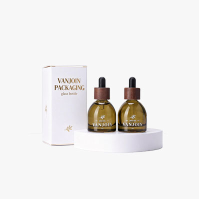 30ml 50ml 100ml Amber Glass Dropper Bottle, Empty Round Glass Boston Travel Bottles With Eye Droppers,Natural Bamboo Dropper Cap for Essential Oils, Tinctures & Perfume,Aromatherapy,Liquids