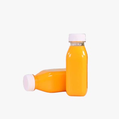 Food grade clear 8 oz plastic juice bottles with caps from China supplier