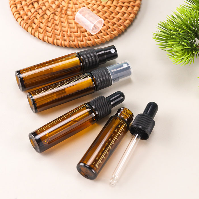 Amber Glass Dropping Bottles Mini Empty Dropper Vials, Clear, 10ml | Sample Containers with Black Cap for Essential Oil Perfumes Cosmetics Aromatherapy, Storage Jars for DIY Travel Refills Amber Glass Dropping Bottles Mini Empty Dropper Vials, Clear, 10ml | Sample Containers with Black Cap for Essential Oil Perfumes Cosmetics Aromatherapy, Storage Jars for DIY Travel Refills