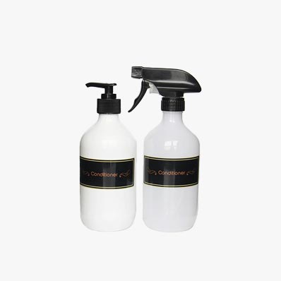 Best price 16oz boston round plastic spray bottles for alcohol