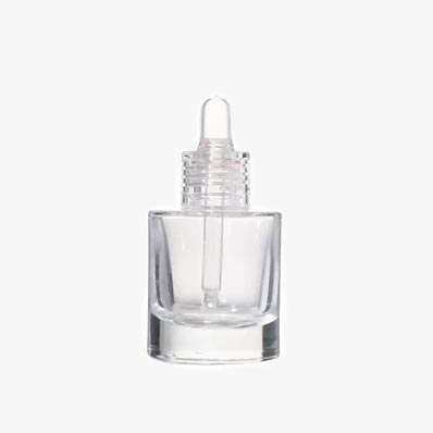 Best clear 40ml glass aromatherapy bottle with dropper for essential oil bulk