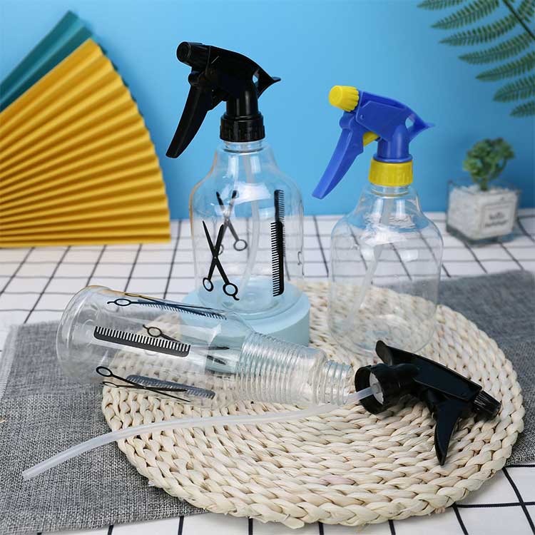 Refillable 250ml industrial plastic spray bottles for alcohol