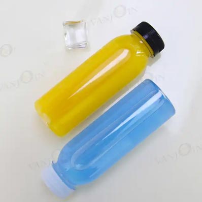 Bulk sale clear 8oz plastic pcr bottles wholesale for water/juice/milk