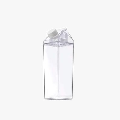 Food grade clear 500ml plastic carton bottle for juice bulk