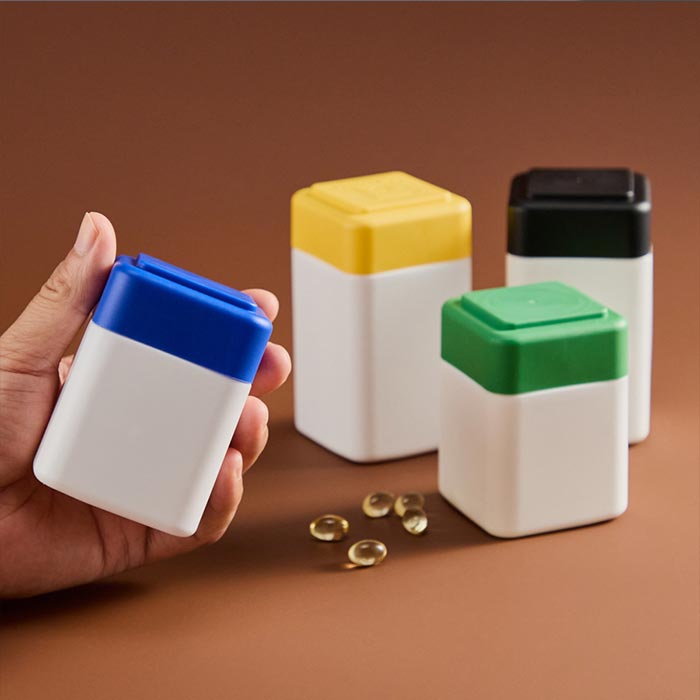 Square Plastic Pill Bottle, Clear Empty Medicine Bottles with Caps, Prescription Pill Containers for Solid Powder Medication, Vitamin, Tablet, Candy Square Plastic Pill Bottle, Clear Empty Medicine Bottles with Caps, Prescription Pill Containers for Solid Powder Medication, Vitamin, Tablet, Candy