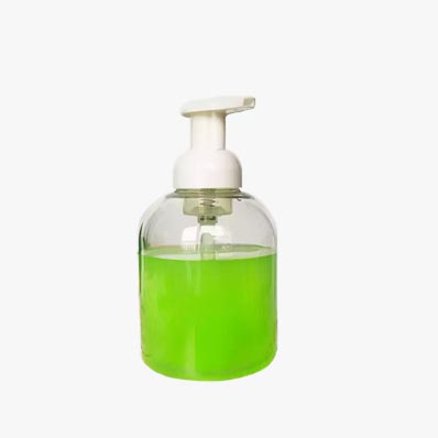 Best sale clear 500ml empty plastic foam pump bottle for bathroom