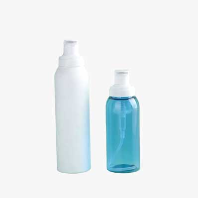 Portable PET small 100ml plastic foam soap dispenser for traveling