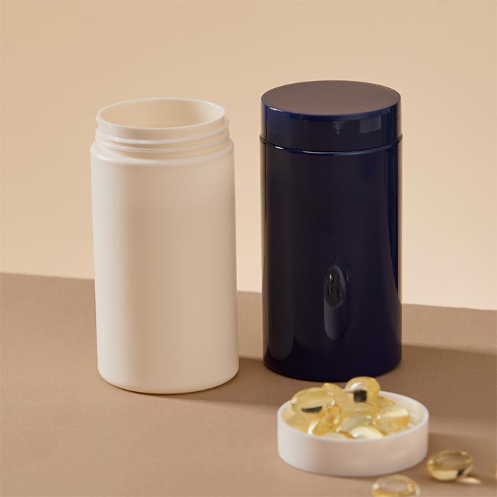 BPA Free Plastic Jars for sweets - Pantry Jars with Airtight Lids for gummy Pasta Coffee Grains Candy Cookies