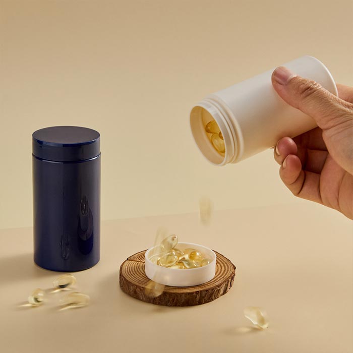 BPA Free Plastic Jars for sweets - Pantry Jars with Airtight Lids for gummy Pasta Coffee Grains Candy Cookies