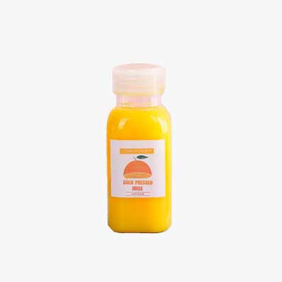 Food grade small  2oz plastic juice shot bottles with screw caps bulk