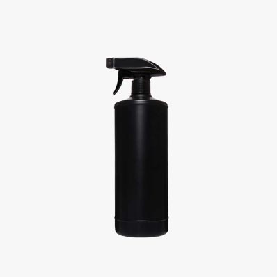 Best selling clear/black square should 500ml plastic trigger spray bottles