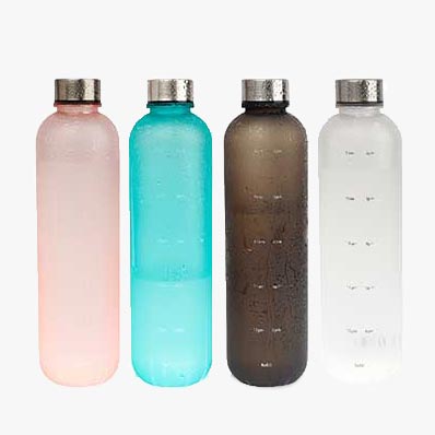 Colorful frosted 32oz plastic water drinking bottle bulk with factory price