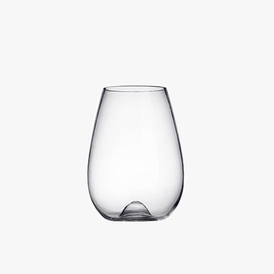 Custom clear reusable 9oz 10oz stemless plastic wine glasses for wedding & birthdays