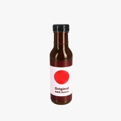 Food grade 16oz plastic woozy bottles with caps for kitchen condiments