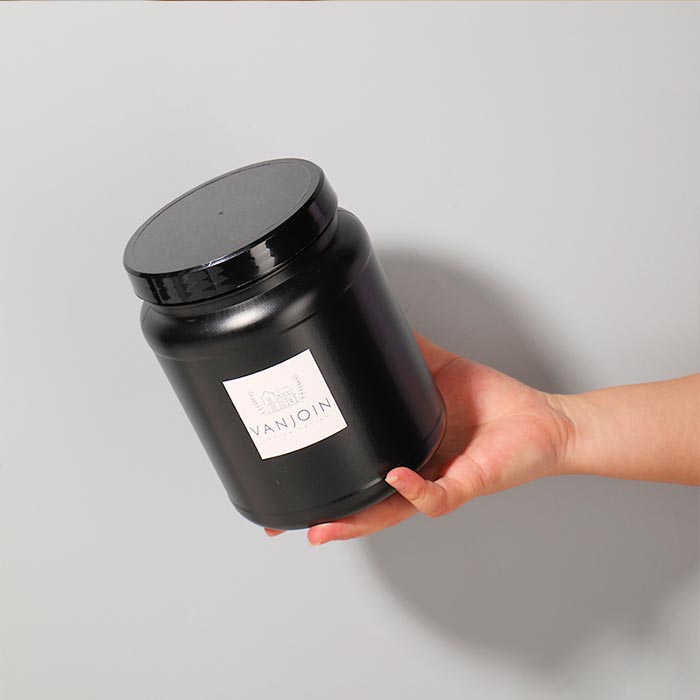 Airtight Plastic Powder Storage Jar Capacity Container for Powder and Versatile Kitchen and Travel Use Protective Lid Airtight Plastic Powder Storage Jar Capacity Container for Powder and Versatile Kitchen and Travel Use Protective Lid