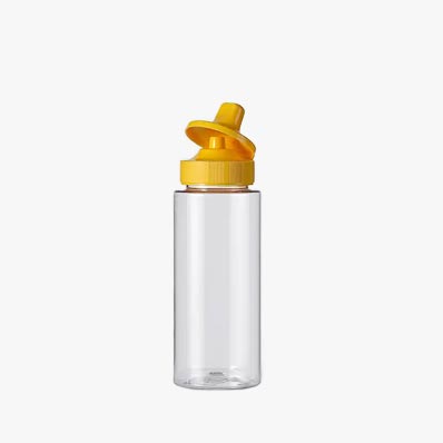 Custom refillable 8oz 12oz PET plastic squeezable honey dispenser wholesale