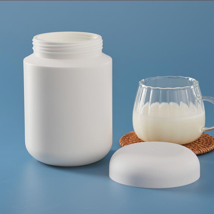 Airtight Plastic Jar for Milk Powder and Protein Powder Storage Large Capacity Wide Mouth Container Secure Lid for Travel and Kitchen Use Airtight Plastic Jar for Milk Powder and Protein Powder Storage Large Capacity Wide Mouth Container Secure Lid for Travel and Kitchen Use